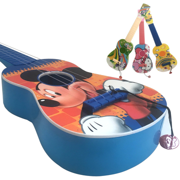 玩具吉他儿童可弹奏尤克里里初学者男孩女孩仿真大号卡通音乐乐器