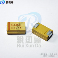 AVX贴片钽电容TAJA335K025R 3.3UF25V 335E 10% A型 3216进口原装