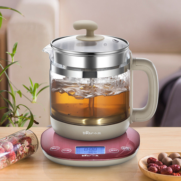 小熊养生壶YSH-A18D1全自动玻璃电煮茶壶花茶普洱黑茶蒸汽煮茶器
