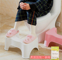 浴室加厚塑料马桶垫脚凳坐便凳蹲坑脚凳蹲便凳便秘增高儿童如厕凳