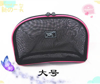 特价新款时尚韩国3CE蕾丝尼龙网化妆包洗漱包零钱包便携包中包