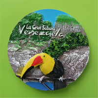 委内瑞拉格兰萨瓦纳旅游风景纪念收藏艺术手工树脂冰箱贴
