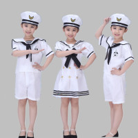 六一儿童军装合唱服小海军演出服小水兵男女海军服儿童军装表演服