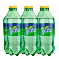新货雪碧柠檬味碳酸饮料汽水2L6瓶箱可口可乐公司上海3箱包邮